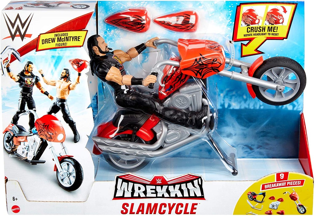 WWE motorcycle character