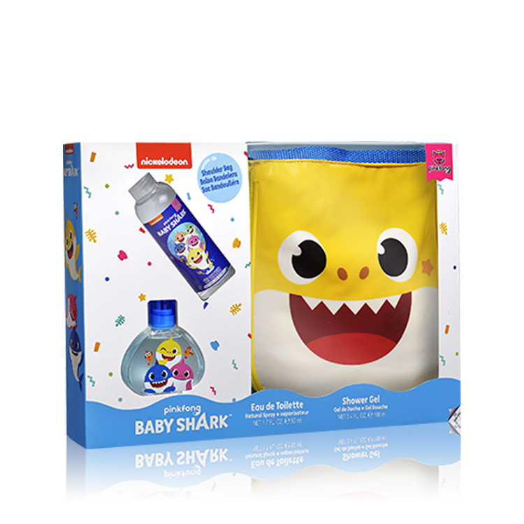 شنطة بيبي شارك +جيل الاستحمام+عطر