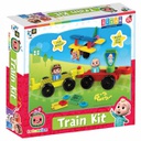 لعبة كوكو ميلون كتل بناء مجموعة القطار