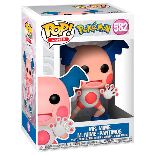 Funko Pop Games-Pokemon-582-Mr. Mime