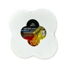 FLOWER STRETCHED CANVAS 100% COTTON 3/4&quot; THICKNESS 40X40CM