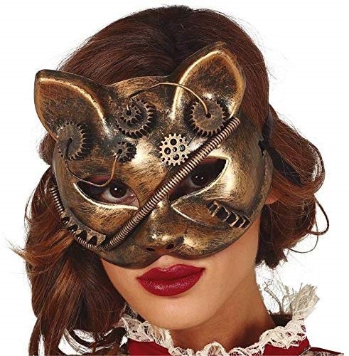 STEAMPUNK CAT MASK PVC