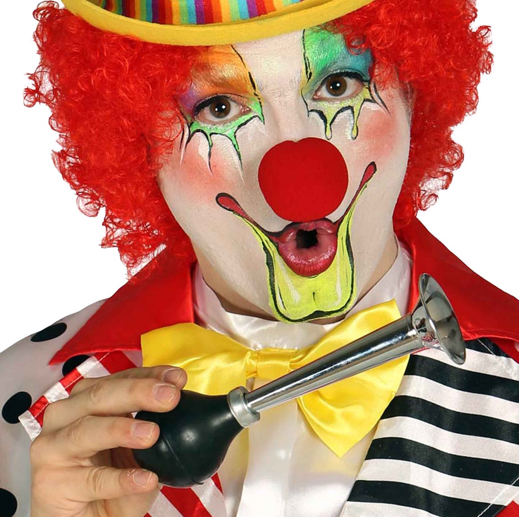 20cm metal clown horn