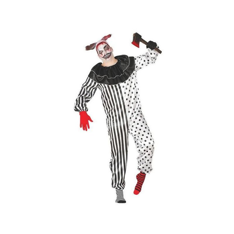 The Terrifying Pierrot Fancy Dress-Halloween