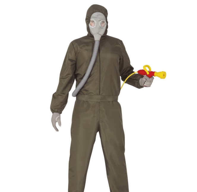 Exterminator Fancy Dress Medium-Halloween
