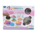 Coloring a 24-piece kitchen utensil set