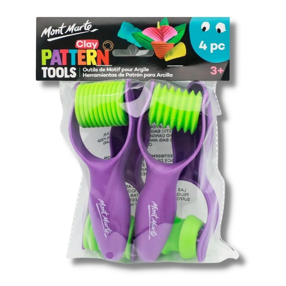 Mont Marte Modeling Clay 4 Piece Set