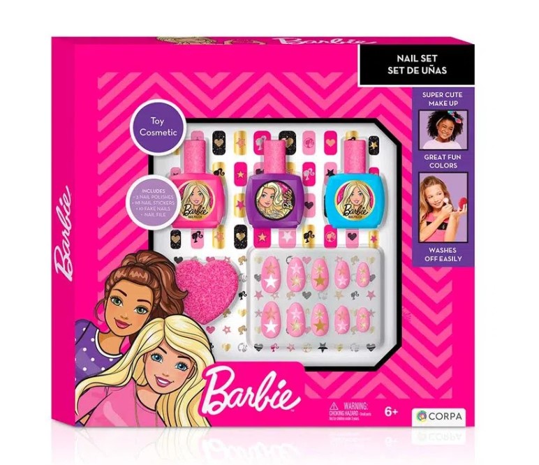 Medium Barbie manicure set