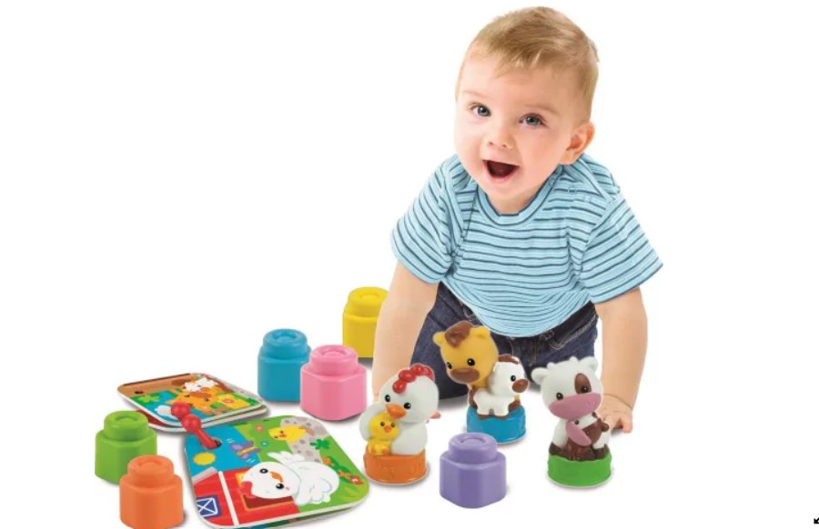 كلمنتوني-مزرعة الحيوانات و مكعبات مطاطية