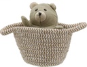 Wilberry - Pets in Baskets - Bear Soft Toy