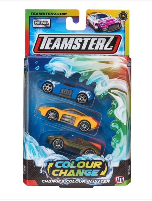 3 color-changing cars