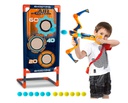 power air blasters bow gun + cloth target with 12 bullet