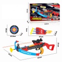 Shooting game set with target
