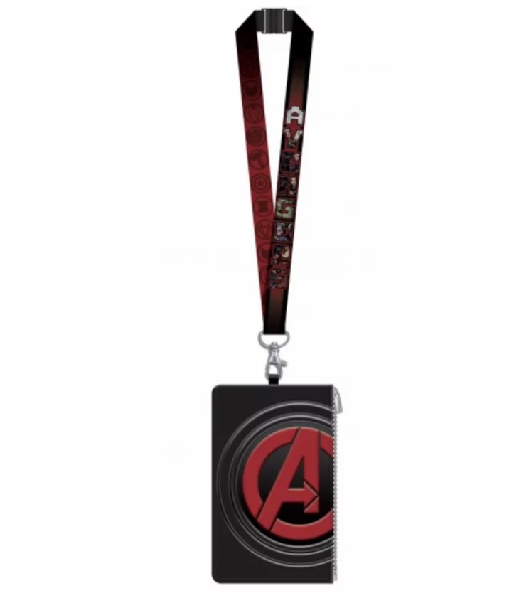 Lanyard with Passport Holder - Marvel Avengers