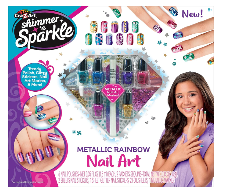 Shimmer N Sparkle Ultimate Glitter Metalic Nail Art