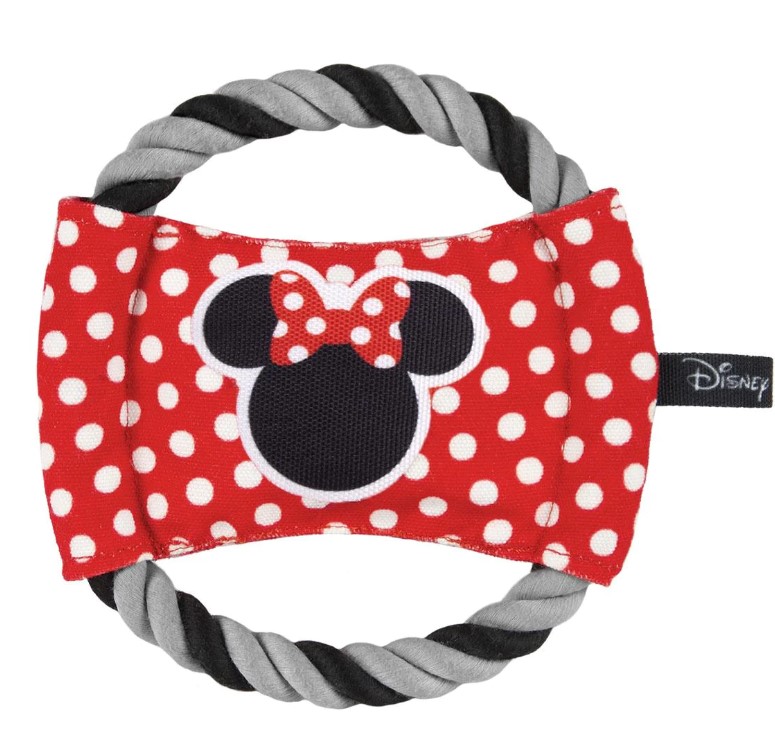Minnie Dog Rope Teether