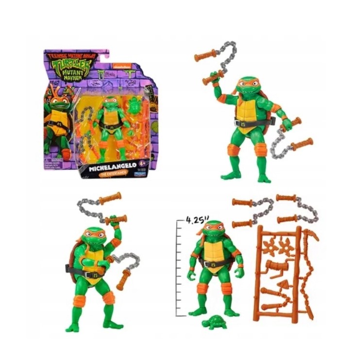 Teenage Mutant Ninja Turtles Movie Mayhem Michelangelo