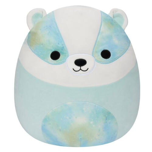 Blue Squishy Mallows Badger Doll - 20 cm