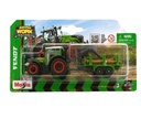 Maisto mini tractor and trailer for work