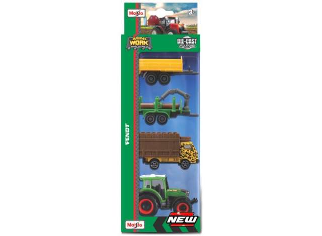 Mini Work Machines - Farm 4 pack