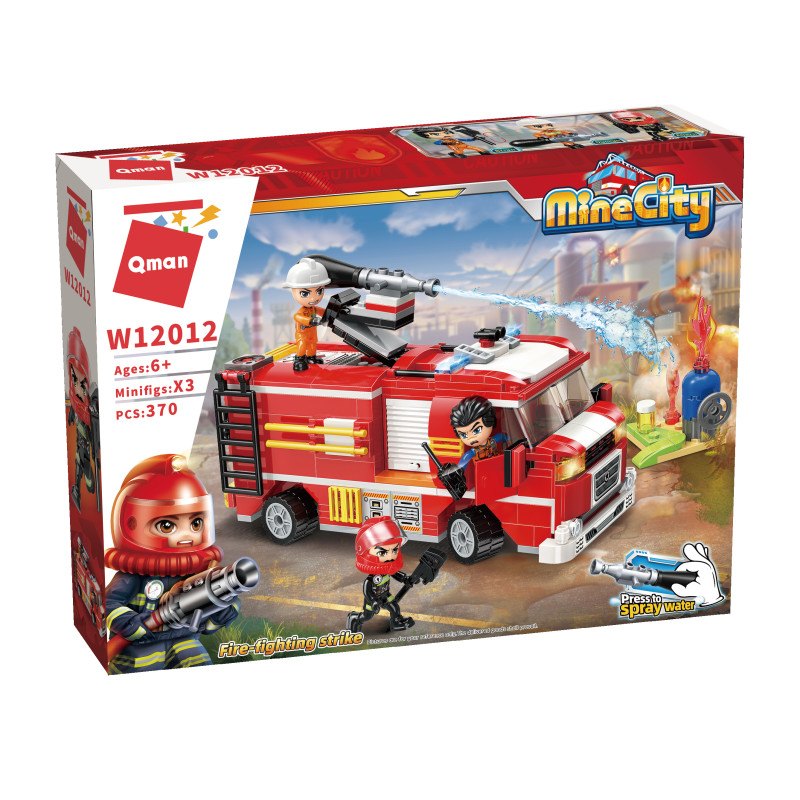 Q-Man fire extinguisher 370 pieces