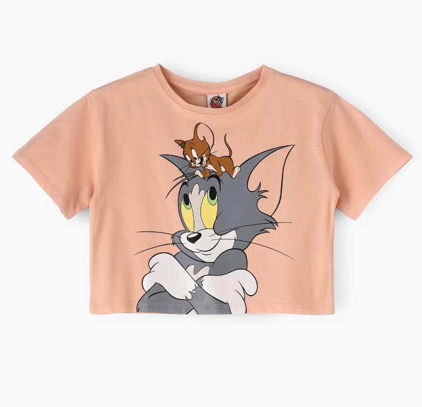 Tom and Jerry Junior Girls T-Shirt