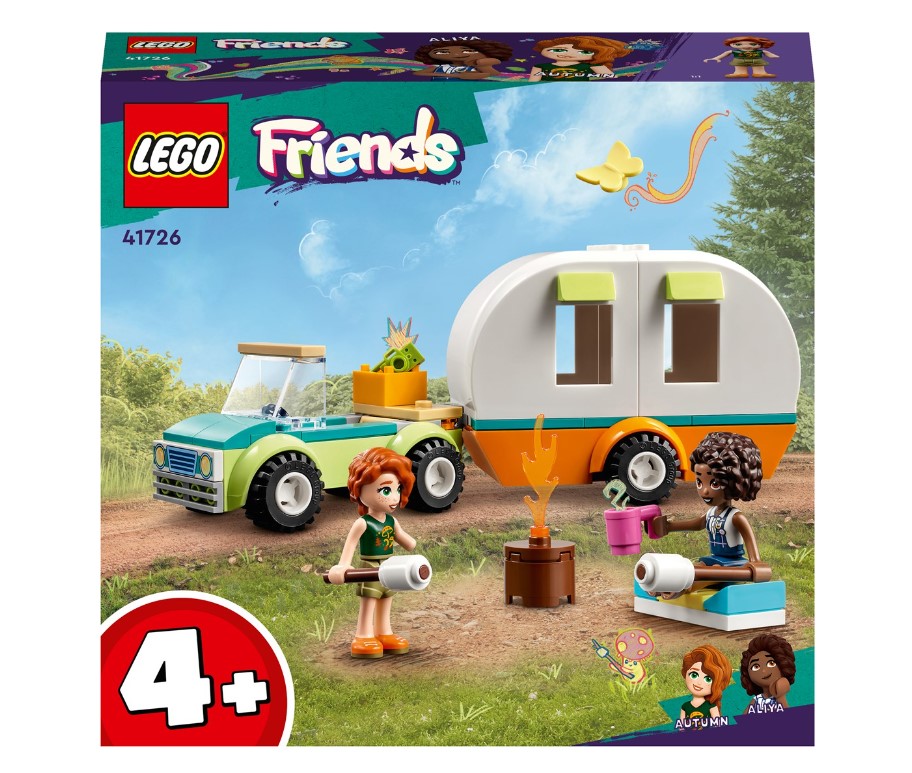 LEGO Friends camping set with caravan and car