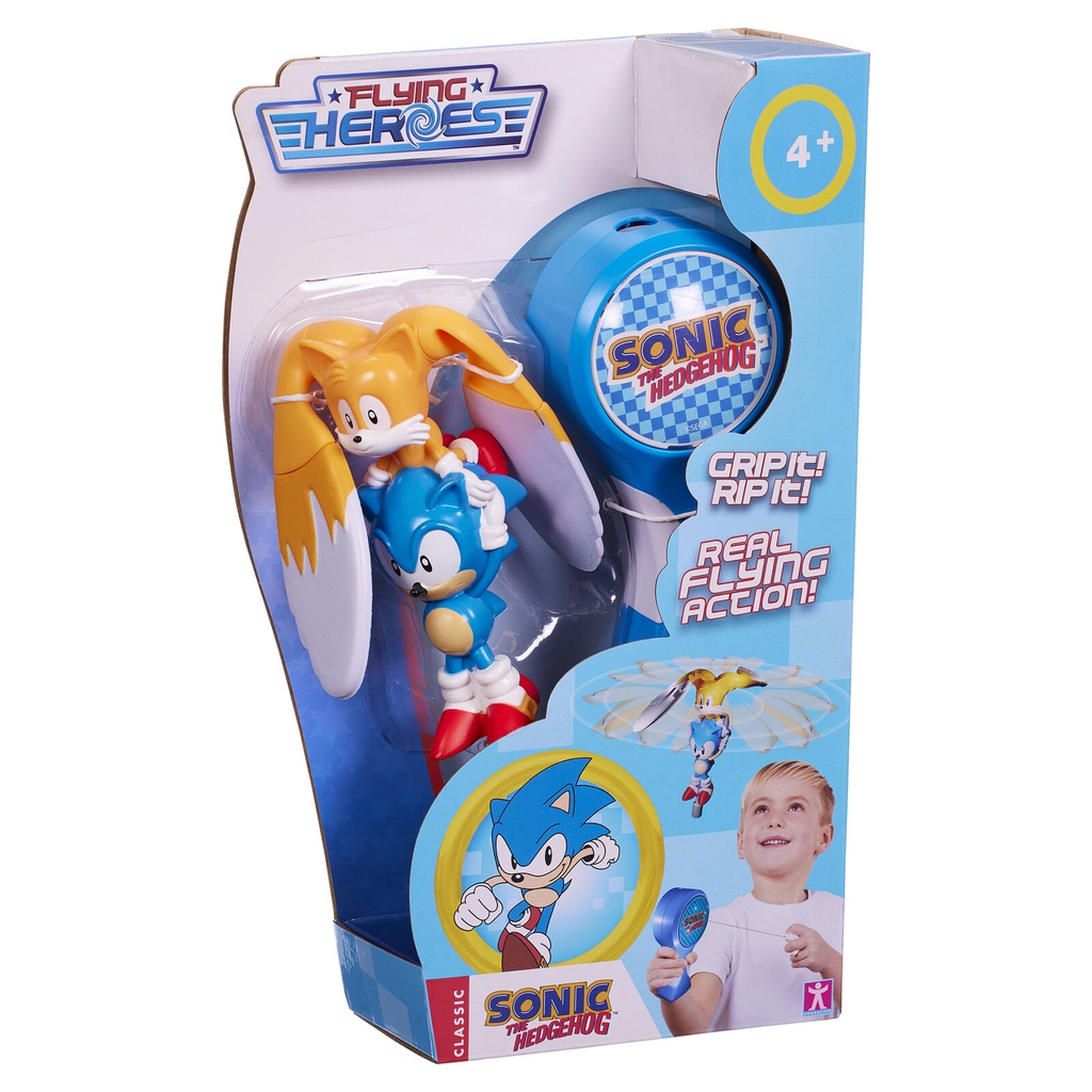 Flying Heroes Sonic character plane game