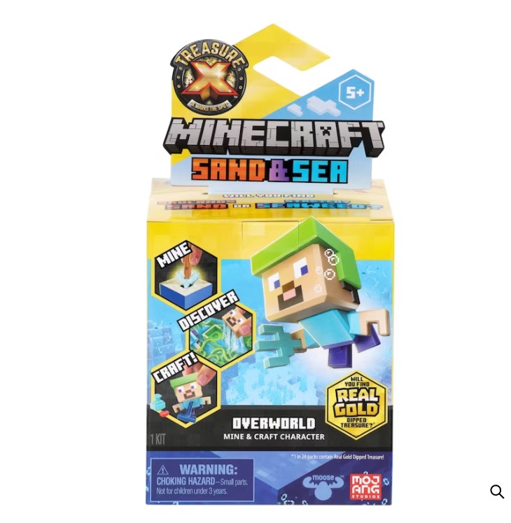 Treasure X Minecraft Surprise Figure Sand and Sea