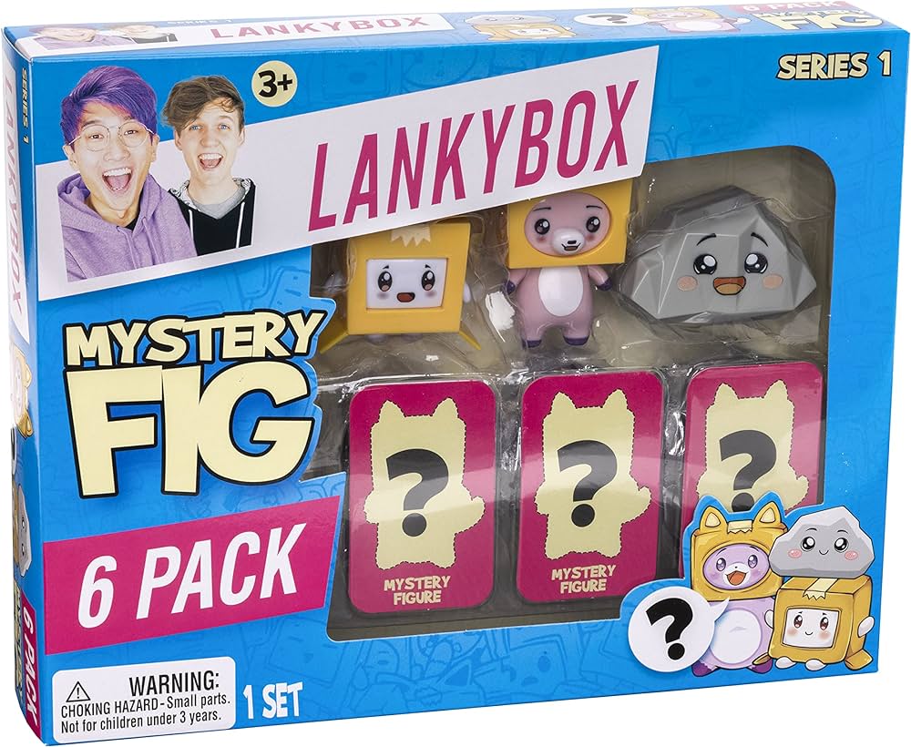 LankyBox Mystery Figures 6 Pack S3