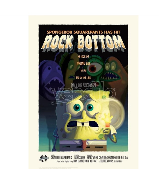 SpongeBob SquarePants art print