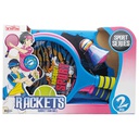 مجموعة مضارب كرة الريشة للأطفال - قطعتين