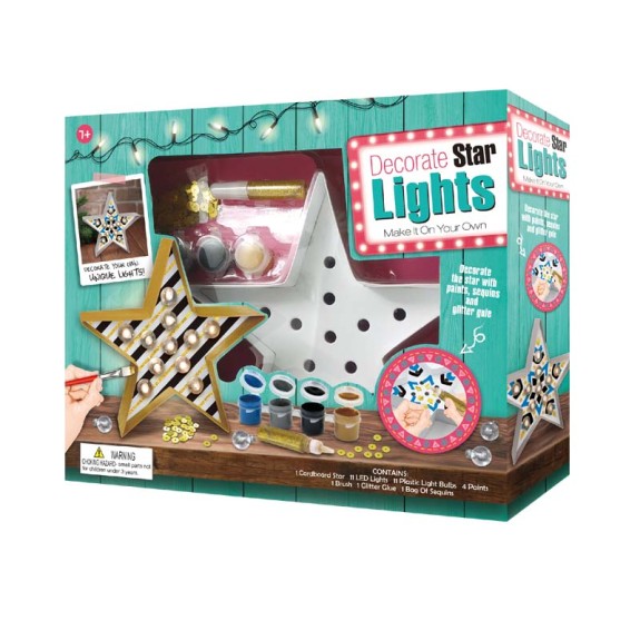 Luminous star art painting