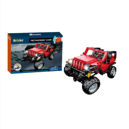 سيارة جيب تركيب 501 قطعة - 65x41x44 سم