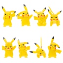 Pokemon Pikachu 8 Piece Figure Set
