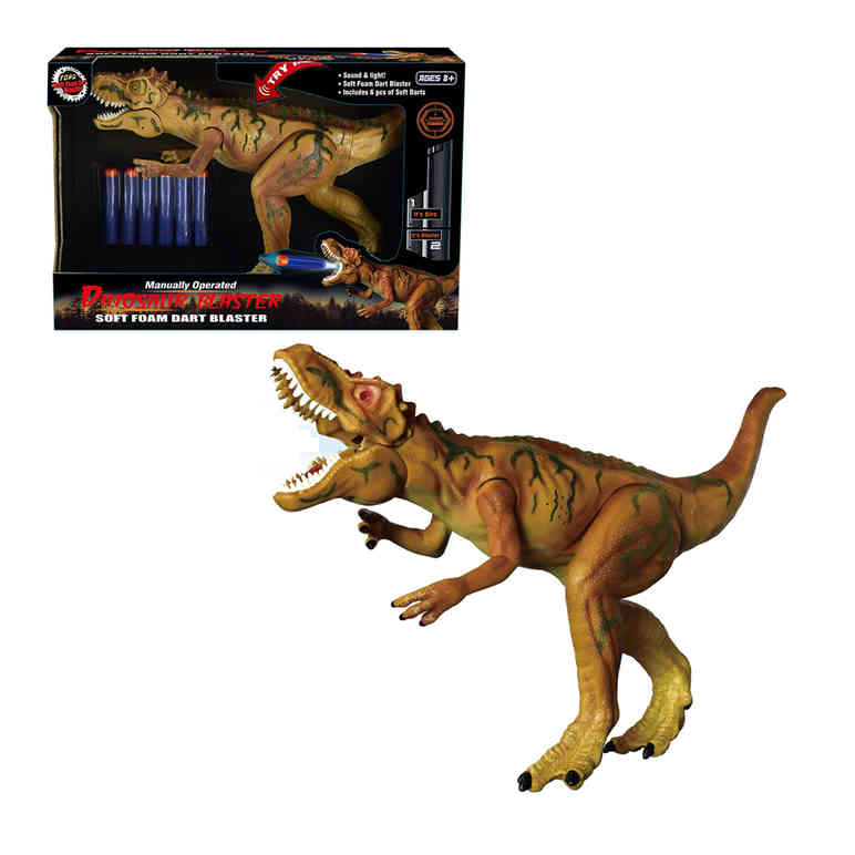 DINOSAUR SOFT FOAM DART BLASTER