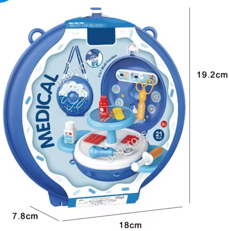 2 in 1 Doctor Set doughnut 21pcs