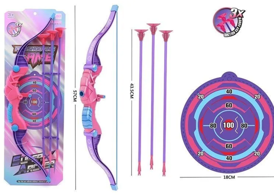 Girl shooting game(Bow and arrow)set 