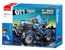 Sluban Blue Shark Car 273 Pieces
