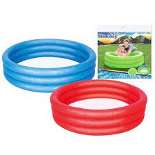 Circular 3-layer inflatable pool