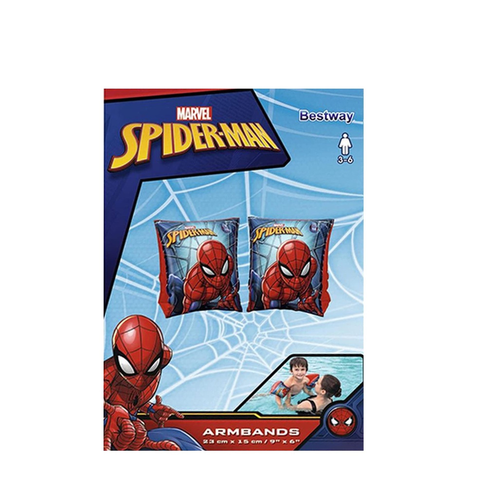Spiderman swimming sleeves 23 x 15 cm