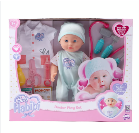 Baby Habibi Doll Doctor Play Set 35inch