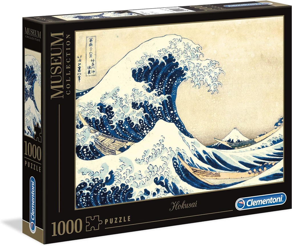 Hokusai's Great Wave Clementoni - 1000 pieces