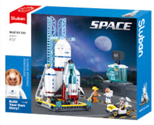 Sluban installation of the missile launch center, 424 pieces