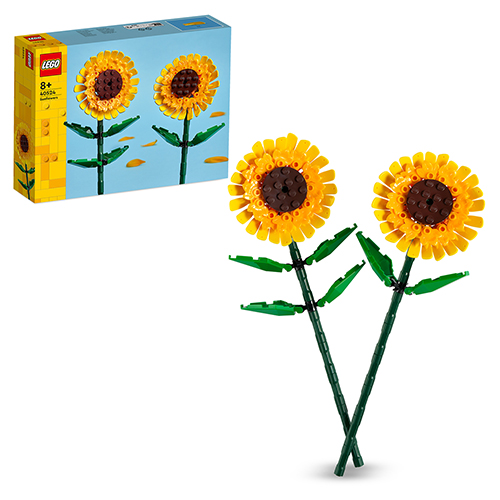 Lego sunflowers