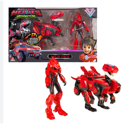 مجموعة اللعب مع شخصية دينوستر لوسيو