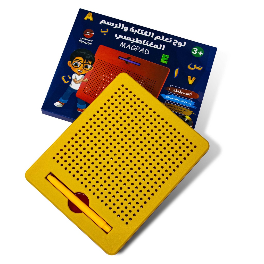 لوح تعلم الكتابة والرسم المغناطيسي