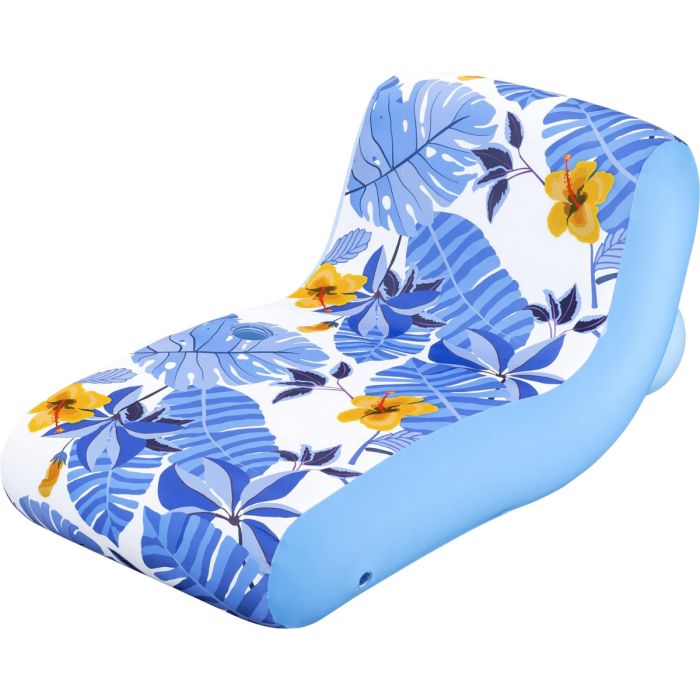 Relaxing float with waterproof fabric