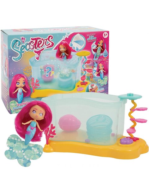 سي ستارز - دمية حورية البحر مع حوض السمك