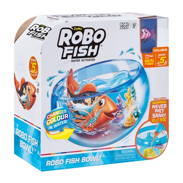 Robo aquarium toys set